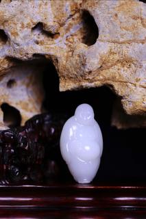 【和田玉弥勒佛】赵红亚作品